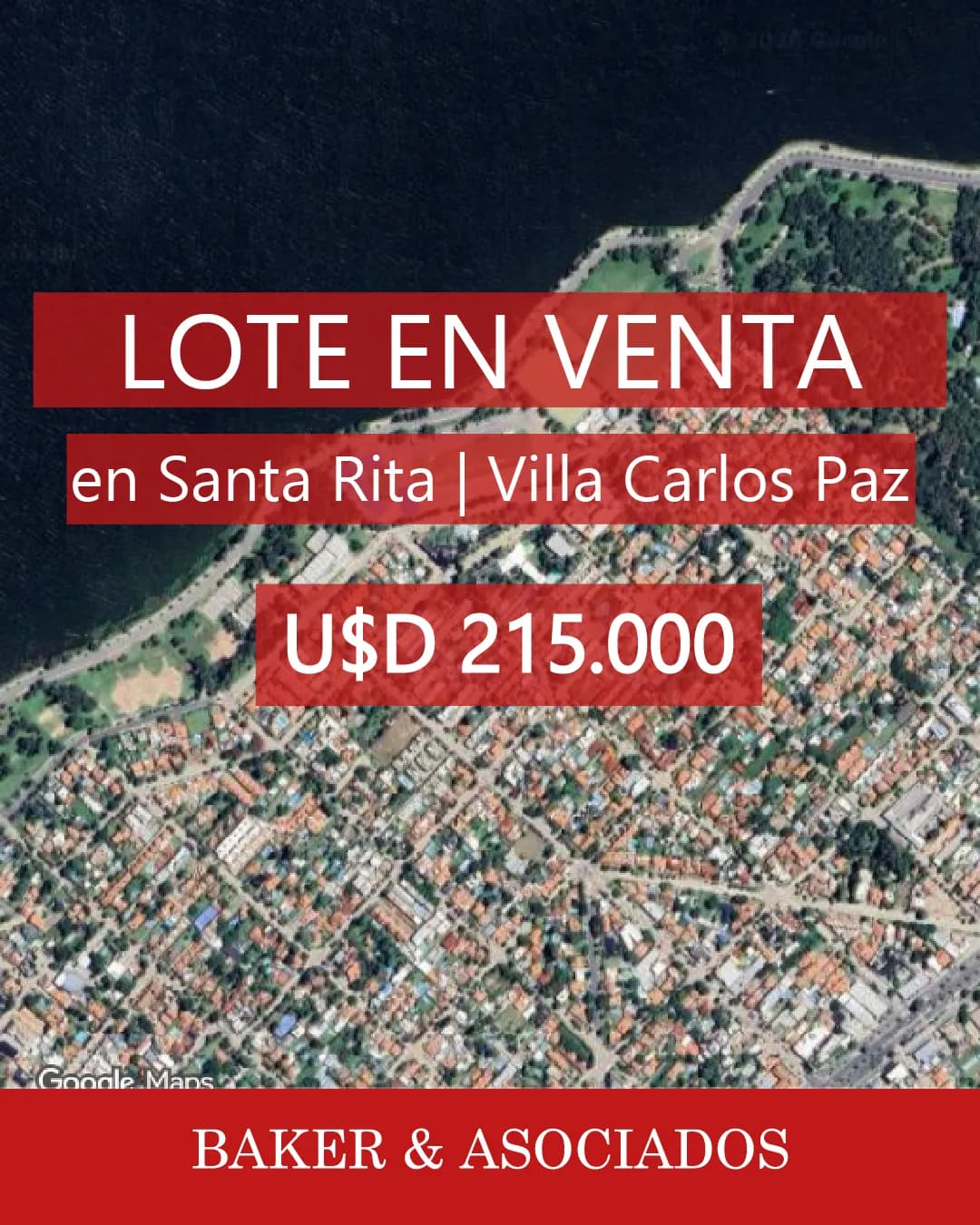 Terreno de 1.000 mts en Santa Rita
